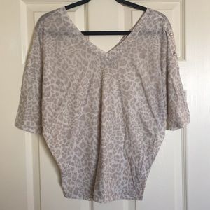 Express V-neck top